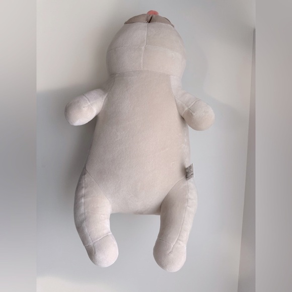 18โ Bulldog Plush Stuffed Animal Pillow Doll, Soft Fluffy Puppy Dog - Picture 5 of 13